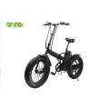 Cost-effective 20'' electric beach cruiser fat tyre snow bike
